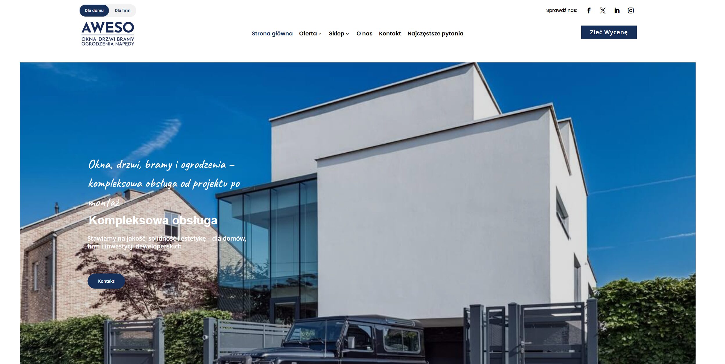 Strona aweso.com.pl, realizacja KWS-IT
